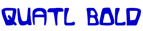 Quatl Bold 字体